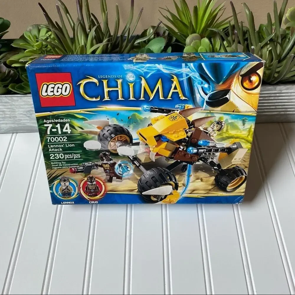 Lego legends of Chima Lennox Lion attack set 230 pcs Crug ages 7-14 70002 NEW
